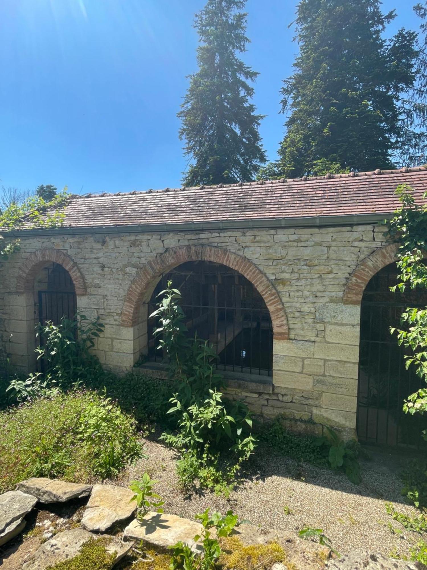 Au Lavoir Hotel Fontaine-Francaise Bagian luar foto